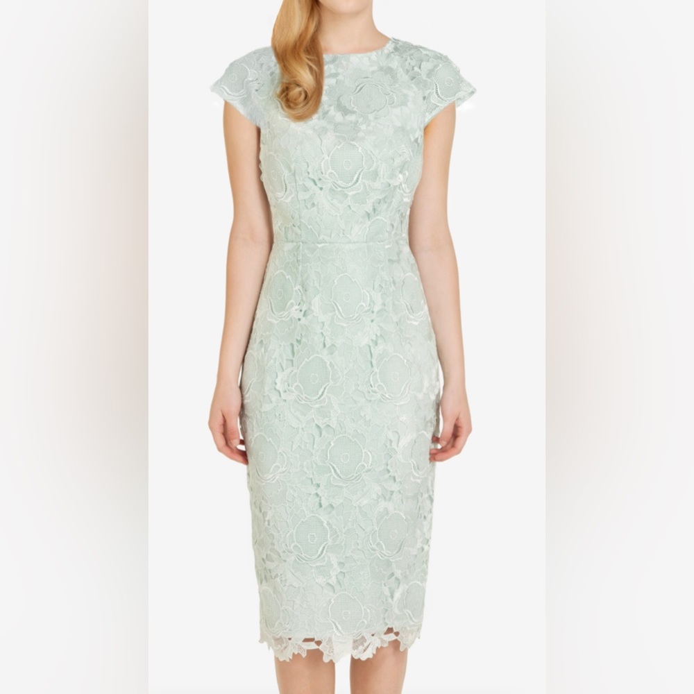 Ted Baker RAENNA Fitted Lace Sheath Dress